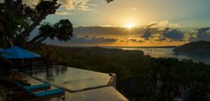 Swimming Pool at Dawn